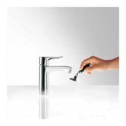 Hansgrohe Metris bateria umywalkowa stojąca EcoSmart chrom 31080000