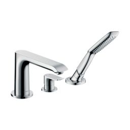 Hansgrohe Metris bateria wannowo-prysznicowa 3-otworowa chrom 31190000