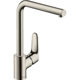 Hansgrohe Focus M41 bateria kuchenna stojąca stalowa 31817800