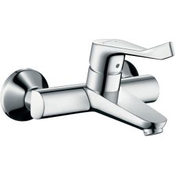 Hansgrohe Focus Care bateria umywalkowa ścienna z długim uchwytem EcoSmart chrom 31913000
