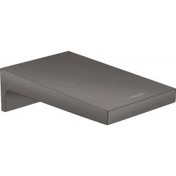 Hansgrohe Metropol wylewka do baterii ścienna czarny chrom szczotkowany 32543340