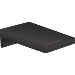 Hansgrohe Metropol wylewka do baterii ścienna czarny mat 32543670