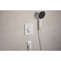 Hansgrohe Ecostat Comfort Q bateria wannowo-prysznicowa podtynkowa termostatyczna biała 33713700
