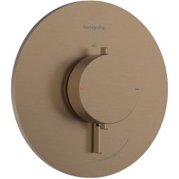 Hansgrohe Ecostat Comfort S bateria prysznicowa podtynkowa termostatyczna brąz szczotkowany 33714140