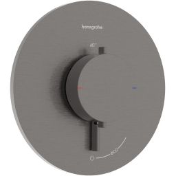 Hansgrohe Ecostat Comfort S bateria prysznicowa podtynkowa termostatyczna czarny chrom szczotkowany 33714340