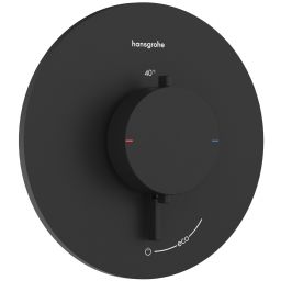 Hansgrohe Ecostat Comfort S bateria prysznicowa podtynkowa termostatyczna czarna 33714670