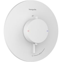Hansgrohe Ecostat Comfort S bateria prysznicowa podtynkowa termostatyczna biała 33714700