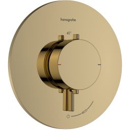 Hansgrohe Ecostat Comfort S bateria prysznicowa podtynkowa termostatyczna złoty optyczny polerowany 33714990