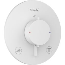 Hansgrohe Ecostat Comfort S bateria wannowo-prysznicowa podtynkowa termostatyczna biała 33715700