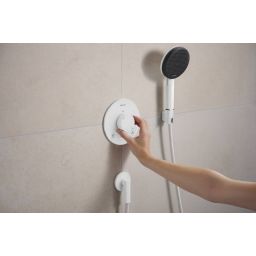 Hansgrohe Ecostat Comfort S bateria wannowo-prysznicowa podtynkowa termostatyczna biała 33715700