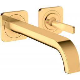 Axor Citterio E bateria umywalkowa podtynkowa złoto optyczne polerowane 36106990