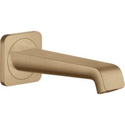 Axor Citterio E wylewka wannowa ścienna brąz szczotkowany 36425140