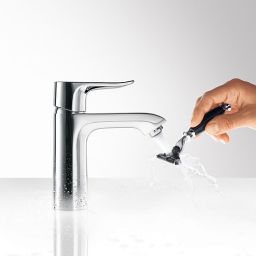 Hansgrohe Metris bateria umywalkowa stojąca EcoSmart chrom 31080000