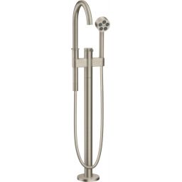 Axor One bateria wannowo-prysznicowa wolnostojąca nikiel szczotkowany 48440820