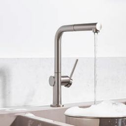 Hansgrohe Talis M54 bateria kuchenna stojąca z wyciąganą wylewką chrom 72809000