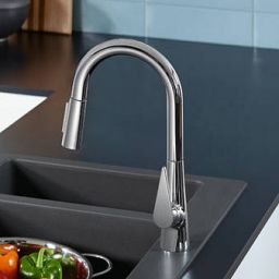 Hansgrohe Talis M51 bateria kuchenna stojąca z wyciąganą wylewką chrom 73850000