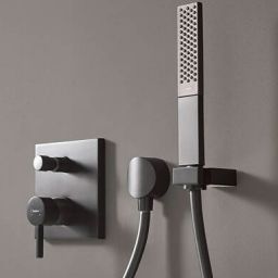 Hansgrohe Finoris bateria wannowo-prysznicowa podtynkowa czarny mat 76415670