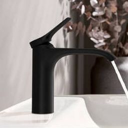 Hansgrohe Vivenis bateria umywalkowa stojąca EcoSmart czarny mat 75020670