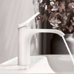 Hansgrohe Vivenis bateria umywalkowa stojąca EcoSmart biały mat 75022700