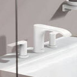 Hansgrohe Vivenis bateria umywalkowa 3-otworowa EcoSmart biały mat 75033700