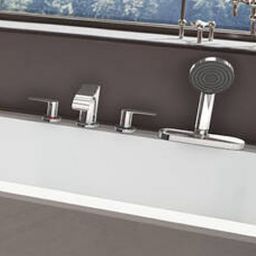 Hansgrohe Vivenis bateria nawannowa 4-otworowa chrom 75444000