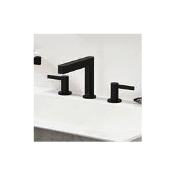 Hansgrohe Finoris bateria umywalkowa 3-otworowa EcoSmart czarny mat 76033670