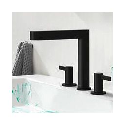 Hansgrohe Finoris bateria umywalkowa 3-otworowa EcoSmart czarny mat 76034670