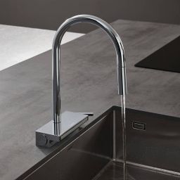 Hansgrohe Aquno Select M81 bateria kuchenna stojąca chrom 73837000