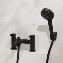 Hansgrohe Zesis S bateria wannowo-prysznicowa nawannowa czarna 74424670