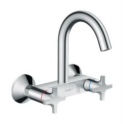 Hansgrohe Logis Classic bateria kuchenna ścienna chrom 71286000