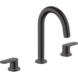 Hansgrohe Vernis Blend bateria umywalkowa 3-otworowa EcoSmart czarny mat 71553670