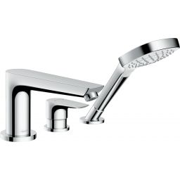 Hansgrohe Talis E bateria wannowo-prysznicowa 3-otworowa chrom 71731000