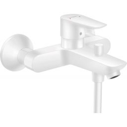 Hansgrohe Talis E bateria wannowo-prysznicowa ścienna biały mat 71740700