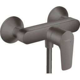 Hansgrohe Talis E bateria prysznicowa ścienna czarny chrom szczotkowany 71760340
