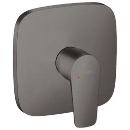 Hansgrohe Talis E bateria prysznicowa podtynkowa czarny chrom szczotkowany 71765340