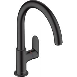 Hansgrohe Vernis Blend bateria kuchenna stojąca czarny mat 71870670