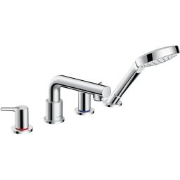 Hansgrohe Talis S bateria wannowo-prysznicowa 4-otworowa chrom 72419000