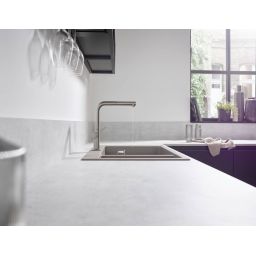 Hansgrohe Talis M54 bateria kuchenna stojąca z wyciąganą wylewką chrom 72809000