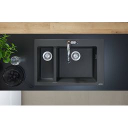 Hansgrohe Talis M51 bateria kuchenna stojąca z wyciąganą wylewką chrom 73850000