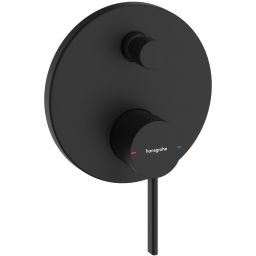 Hansgrohe Zesis S bateria wannowo-prysznicowa podtynkowa czarna 74416670