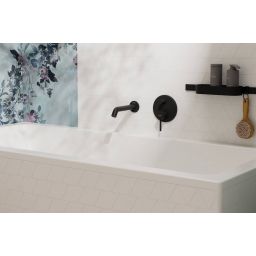 Hansgrohe Zesis S bateria wannowo-prysznicowa podtynkowa czarna 74416670