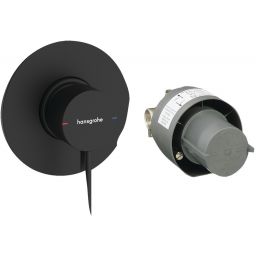 Hansgrohe Zesis S bateria prysznicowa podtynkowa czarna 74618670