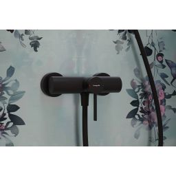 Hansgrohe Zesis S bateria prysznicowa ścienna czarna 74621670