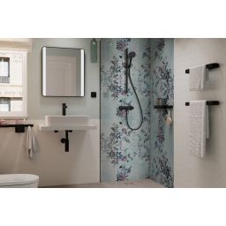 Hansgrohe Zesis S bateria prysznicowa ścienna czarna 74621670