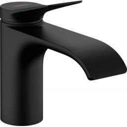 Hansgrohe Vivenis bateria umywalkowa stojąca EcoSmart czarny mat 75010670
