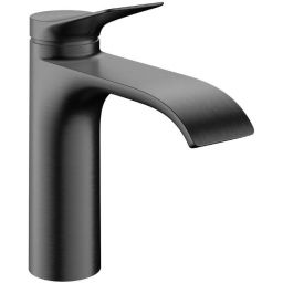 Hansgrohe Vivenis bateria umywalkowa stojąca czarny chrom szczotkowany 75024340