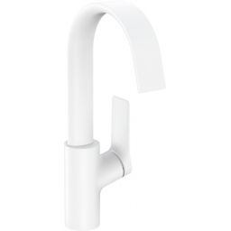 Hansgrohe Vivenis bateria umywalkowa stojąca EcoSmart biały mat 75030700