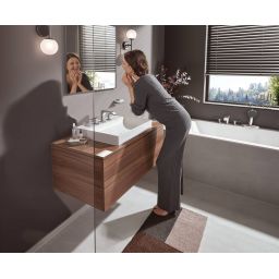 Hansgrohe Vivenis bateria umywalkowa 3-otworowa EcoSmart chrom 75033000