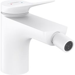Hansgrohe Vivenis bateria bidetowa stojąca biały mat 75200700