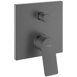 Hansgrohe Vivenis bateria wannowo-prysznicowa podtynkowa czarny chrom szczotkowany 75415340